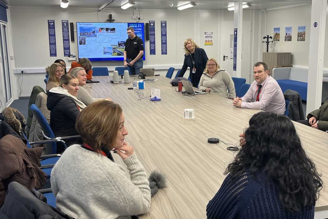 C+K Employer Engagement team and advisers visit TRU